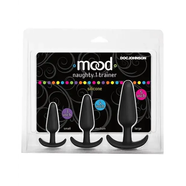 Doc Johnson Anal Mood Naughty 1 Anal Trainer Set Set Of 3