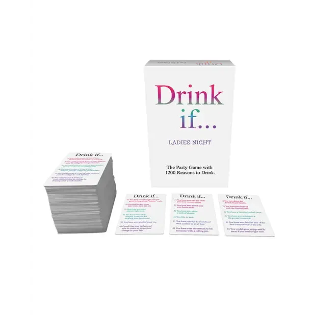 Drink If Ladies Night Card Game Kheper Games Games