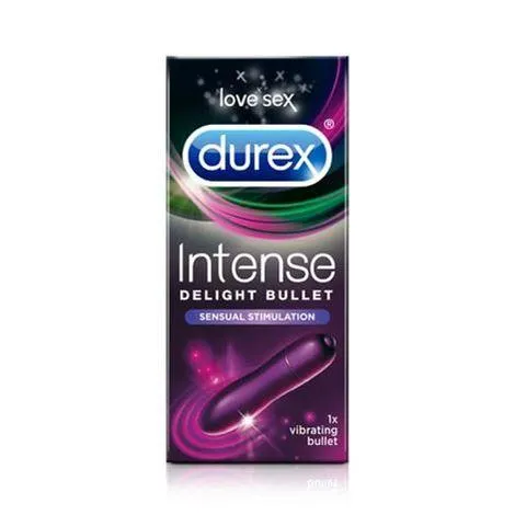 Durex Intense Delight Bullet Vibrating MultiPurposes Bullet Clitoral Vaginal and Anal Stimulation Durex Female Sex Toys Durex Intense Delight Bullet Vibrating MultiPurposes Bullet Clitoral Vaginal and Anal Stimulation Durex Female Sex Toys
