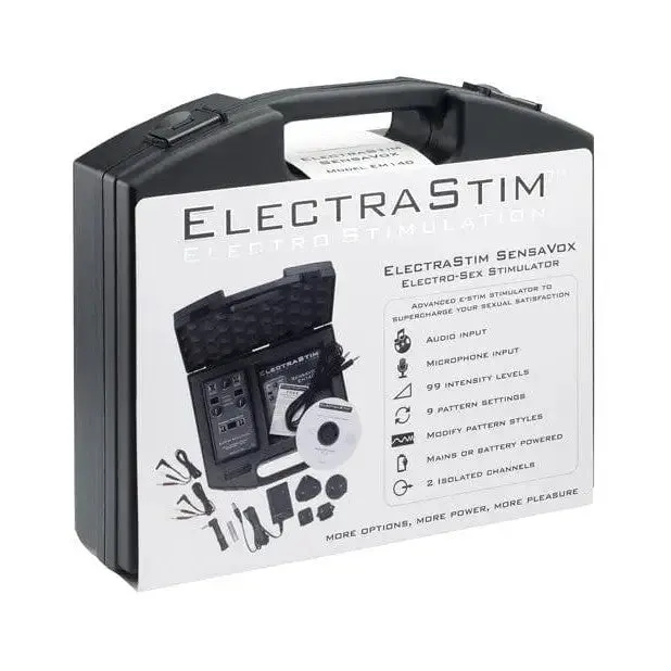 ElectraStim Vibrators ElectraStim SensaVox EM140 EStim Stimulator