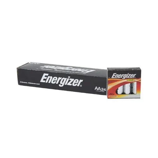 Energizer Anal Energizer Battery Alkaline Industrial Aa Box Of 24