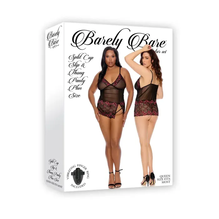Evolved Novelties Female Sex Toys Barely Bare Split Cup Slip Thong Panty Qs Evolved Novelties Female Sex Toys Barely Bare Split Cup Slip Thong Panty Qs