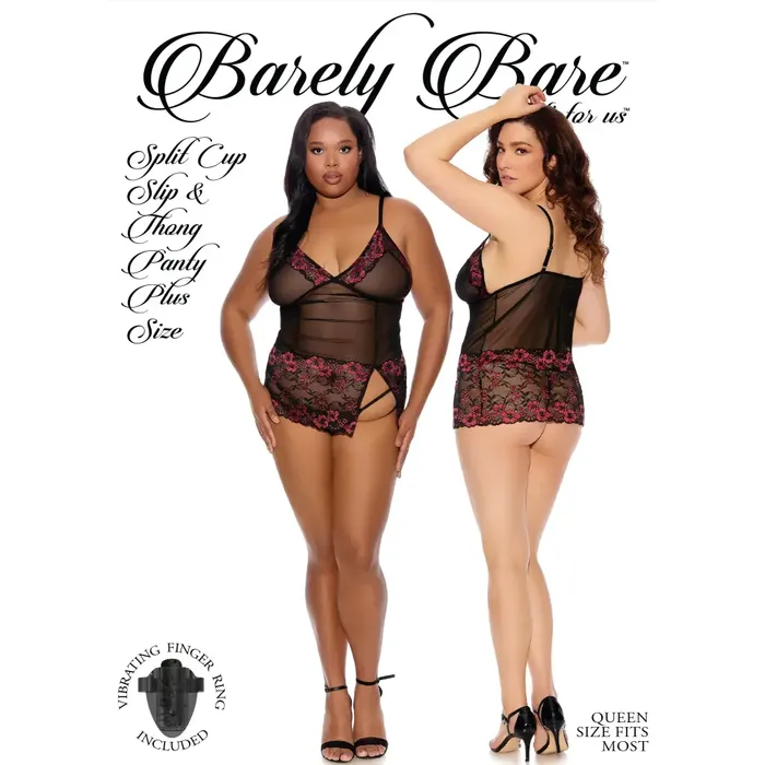 Evolved Novelties Female Sex Toys Barely Bare Split Cup Slip Thong Panty Qs Evolved Novelties Female Sex Toys Barely Bare Split Cup Slip Thong Panty Qs