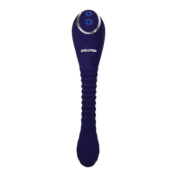 Evolved Vibrators Evolved Bendable Sucker Double Ended Suction Vibrator