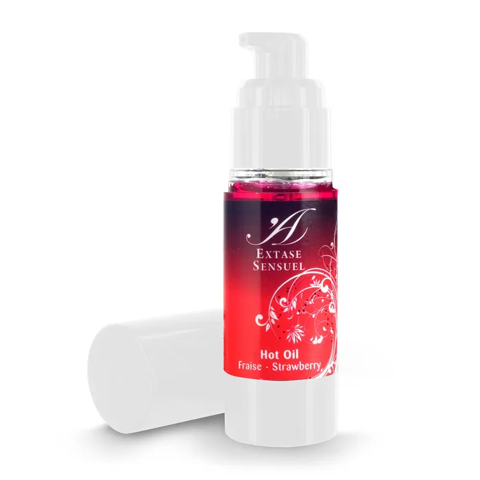 Extase Sensuel Couples Extase Sensuel Hot Oil Strawberry 30 ml