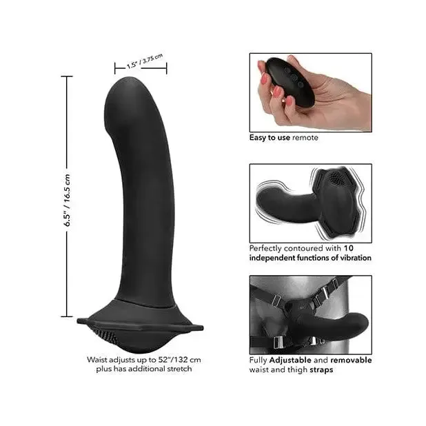 Female Sex Toys CalExotics Her Royal Harness Me2 Remote Rumbler Black Female Sex Toys CalExotics Her Royal Harness Me2 Remote Rumbler Black