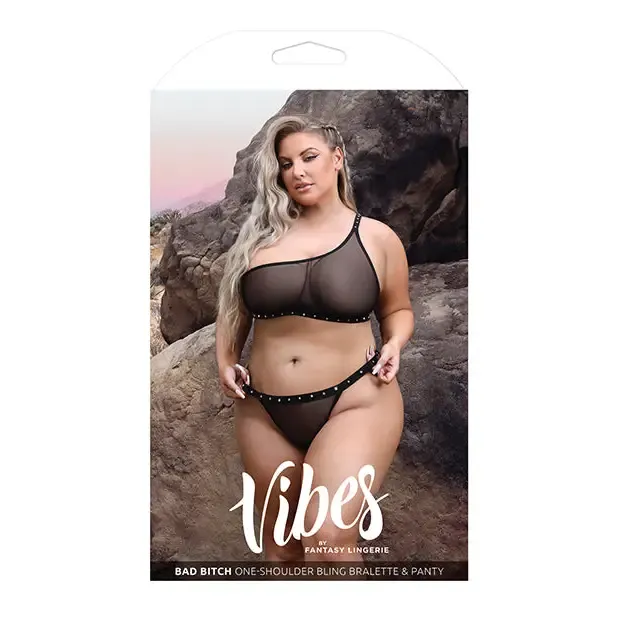 Female Sex Toys Fantasy Lingerie Vibes Bad Bitch OneShoulder Bling Bralette Bikini Panty with Rhinestone Lettering Fantasy Lingerie Female Sex Toys Fantasy Lingerie Vibes Bad Bitch OneShoulder Bling Bralette Bikini Panty with Rhinestone Lettering Fantasy Lingerie