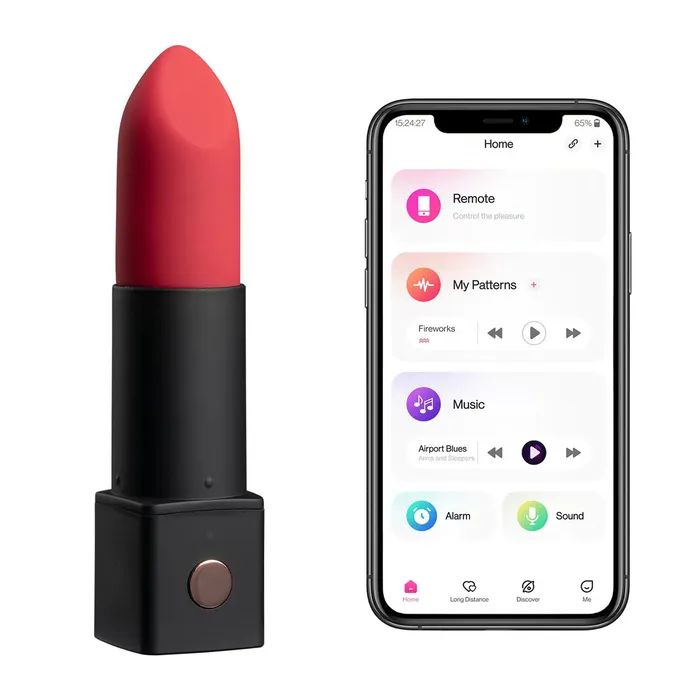 Female Sex Toys Lovense Exomoon Bluetooth Mini Lipstick Vibrator Lovense