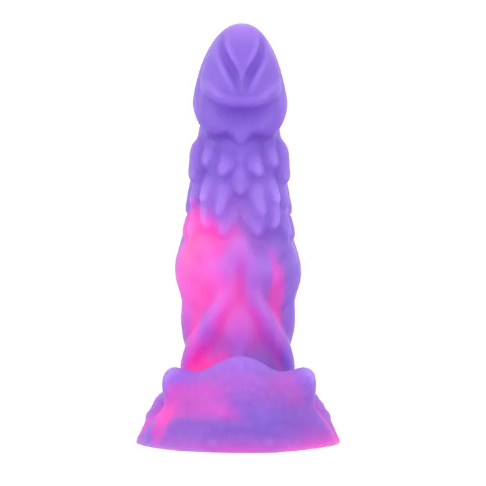 Female Sex Toys Modi Mixed Color Viper Colored Liquid Silicone Flexible Snake Head Dildo with Suction Cup 59 inch