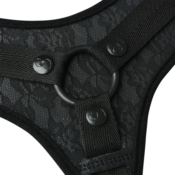 Female Sex Toys Sportsheets Sportsheets Sincerely Lace StrapOn Black