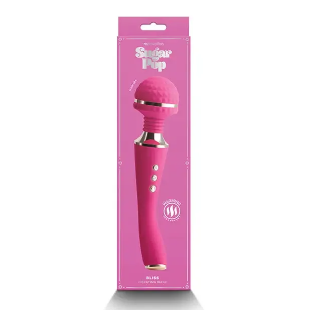 Female Sex Toys Sugar Pop Bliss Warming Wand Vibrator NS Novelties