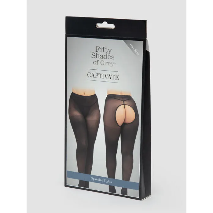 Fifty Shades of Grey Vibrators Fifty Shades of Grey Captivate Spanking Tights Black OS Fifty Shades of Grey Vibrators Fifty Shades of Grey Captivate Spanking Tights Black OS