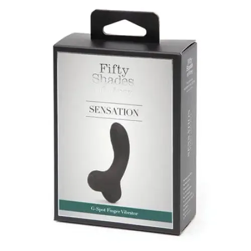 Fifty Shades of Grey Vibrators Fifty Shades of Grey Sensation Rechargeable Silicone GSpot Finger Vibrator Black Fifty Shades of Grey Vibrators Fifty Shades of Grey Sensation Rechargeable Silicone GSpot Finger Vibrator Black