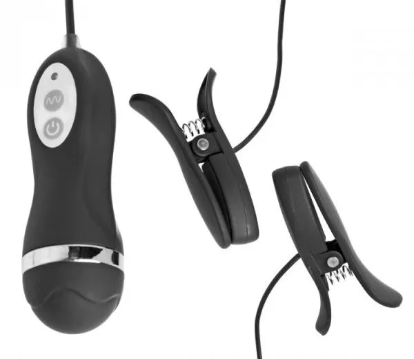Frisky Male Sex Toys Power Pinchers 10 Mode Vibrating Nipple Clamps Frisky Male Sex Toys Power Pinchers 10 Mode Vibrating Nipple Clamps