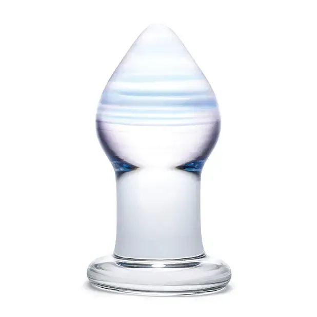 glas Anal Glas Amethyst Rain 325 in Butt Plug