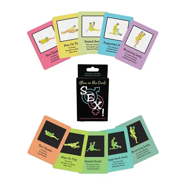 GlowintheDark Sex Card Game Kheper Games Female Sex Toys