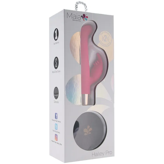 Hailey Pro Wireless Charging Rabbit Vibe Maia Vibrators