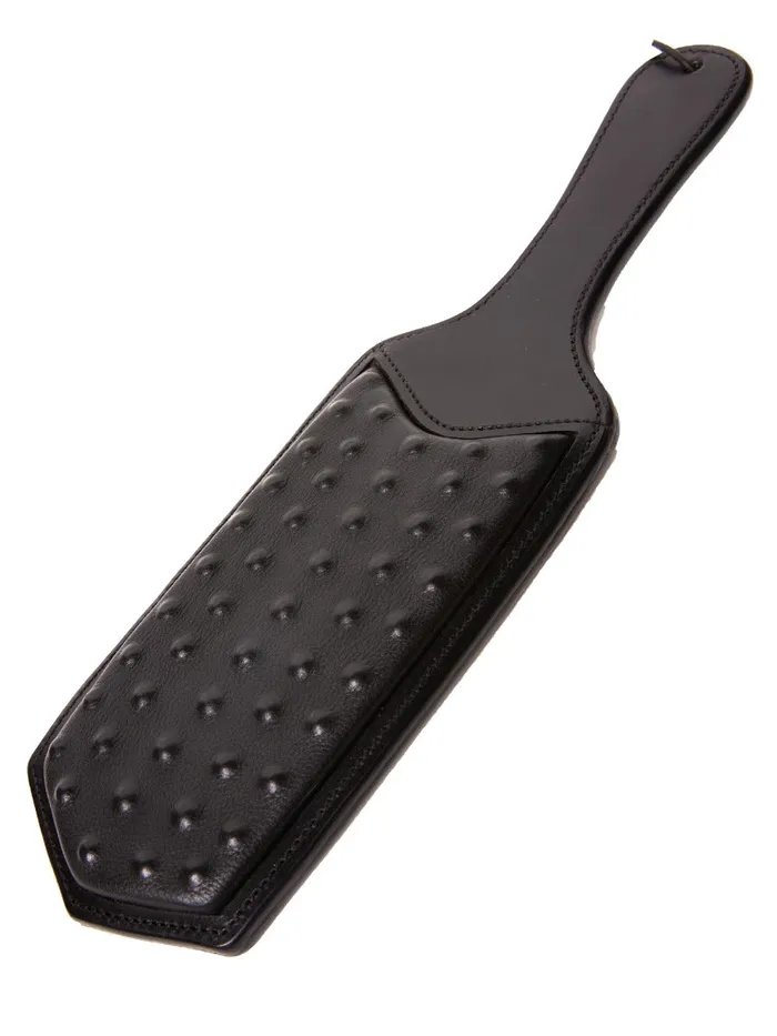 HonourSkintwocom Black XL Leather Paddle with Studs Restraints