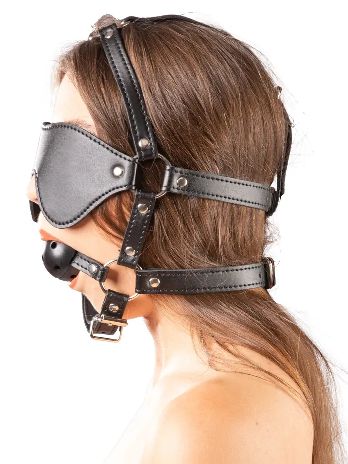 HonourSkintwocom Female Sex Toys Bound to Excite Blindfold Gag Head Harness HonourSkintwocom Female Sex Toys Bound to Excite Blindfold Gag Head Harness