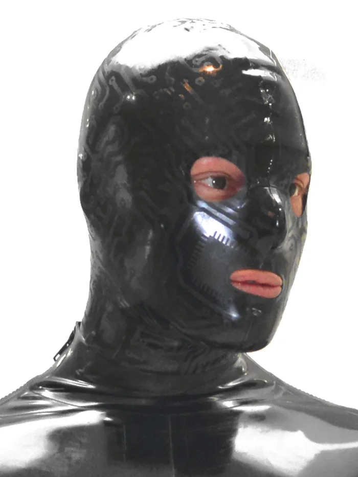 HonourSkintwocom Male Sex Toys Circuit Hood with Zip