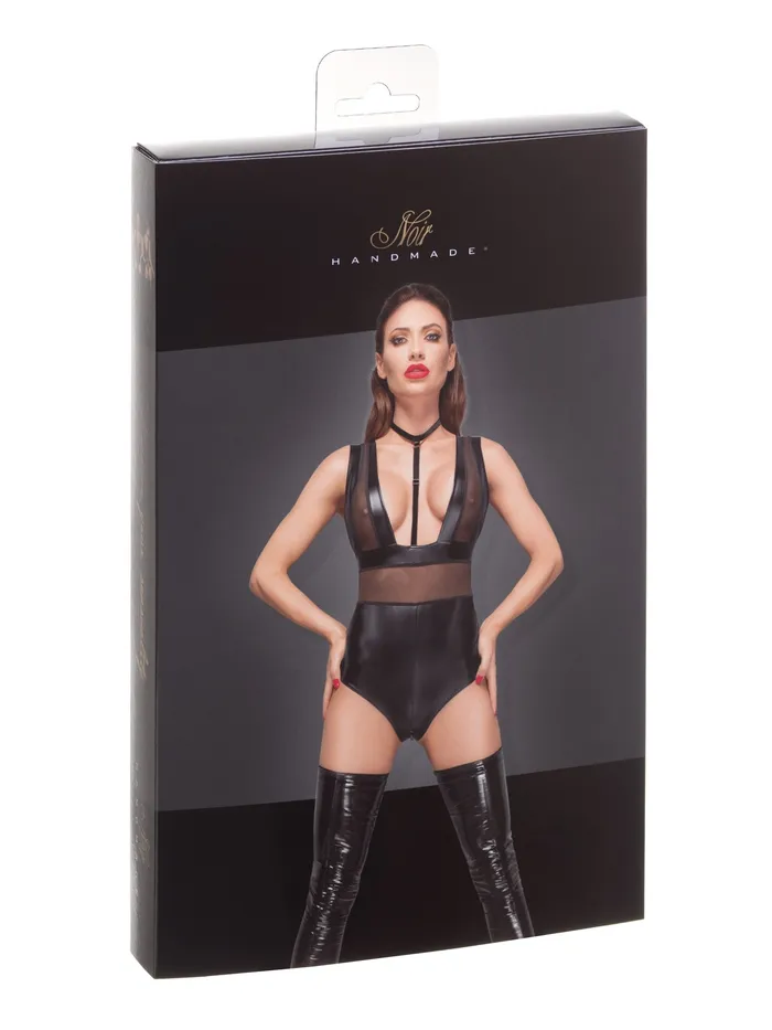 HonourSkintwocom Male Sex Toys Powerwetlook body with tulle inserts and velvet choker HonourSkintwocom Male Sex Toys Powerwetlook body with tulle inserts and velvet choker
