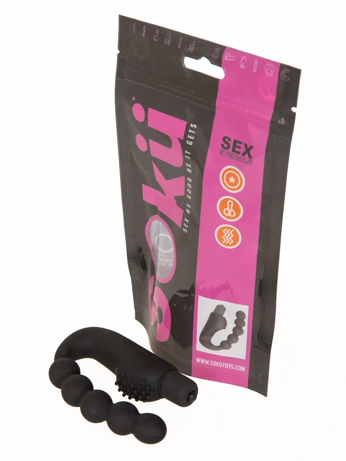 HonourSkintwocom Male Sex Toys Soku Vibrating Beads Prostate Massager
