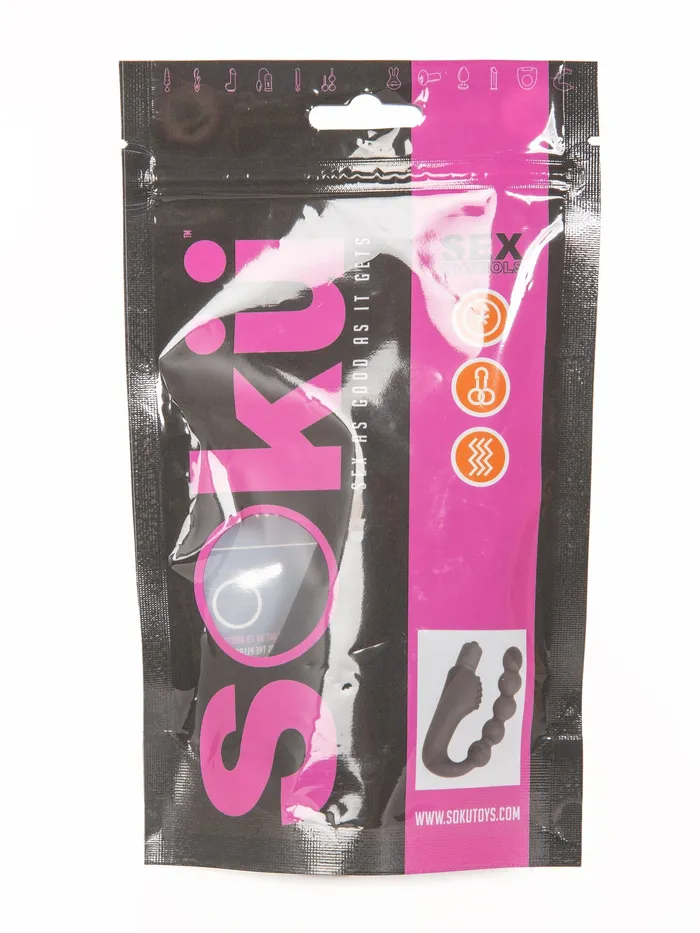 HonourSkintwocom Male Sex Toys Soku Vibrating Beads Prostate Massager