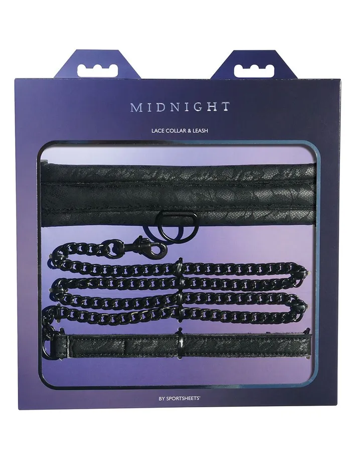 HonourSkintwocom Midnight Lace Collar and Leash Vibrators HonourSkintwocom Midnight Lace Collar and Leash Vibrators