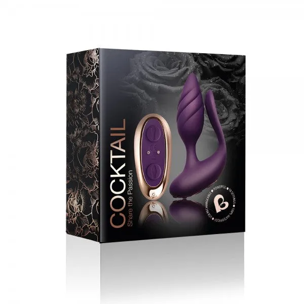 HonourSkintwocom Vibrators RocksOff Cocktail Purple