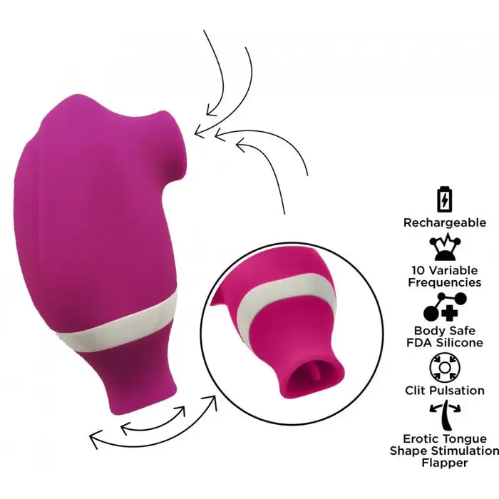 HOTT Products Female Sex Toys Stardust Supernova Licking Tongue Suction HOTT Products Female Sex Toys Stardust Supernova Licking Tongue Suction