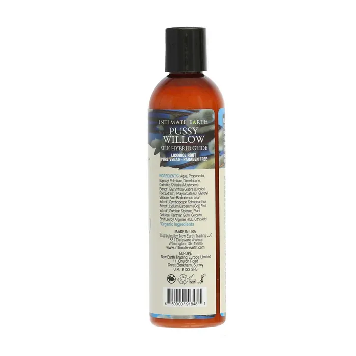 Intimate Earth Male Sex Toys Intimate Earth Pussy Willow Silk Hybrid Glide 8 oz