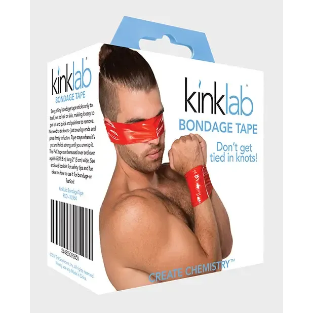 Kinklab Bondage Tape Red KinkLab Restraints Kinklab Bondage Tape Red KinkLab Restraints