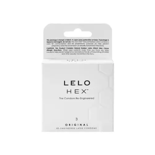 LELO Male Sex Toys LELO HEX Original Latex Condoms