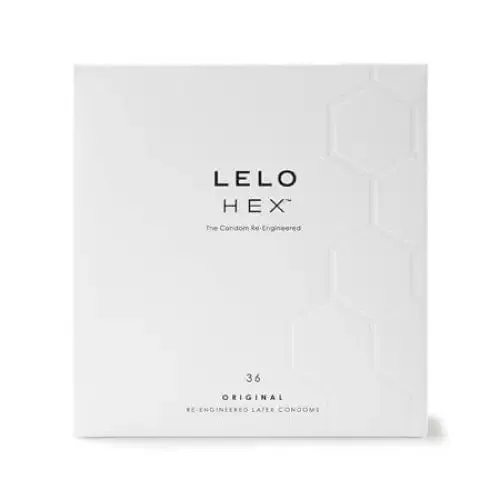 LELO Male Sex Toys LELO HEX Original Latex Condoms