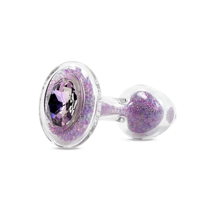 Lilac Mermaid Bubbles Plug CrystalDelights Anal