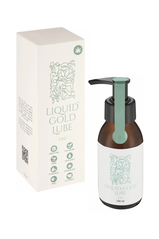 Liquid Gold Lube Vibrators Infused Serum 100ml