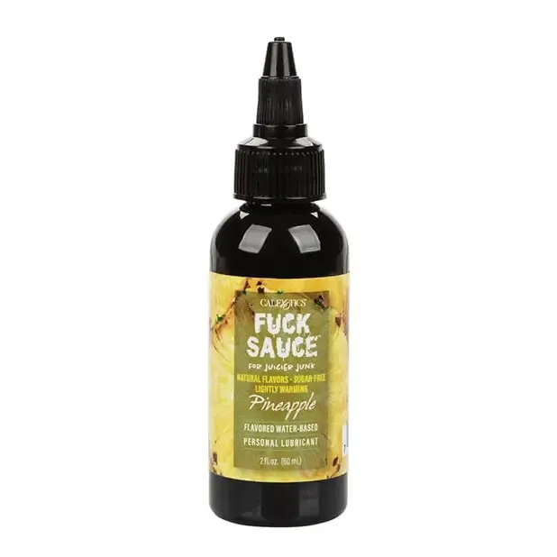 Lubricants CalExotics Fuck Sauce Water Based Personal Lubricant 2 Oz Pineapple Lubricants CalExotics Fuck Sauce Water Based Personal Lubricant 2 Oz Pineapple