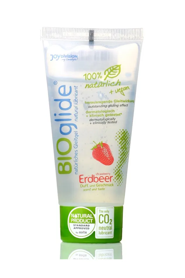 Lubricants Joydivision Bioglide Strawberry Flavoured Lubricant 80ml