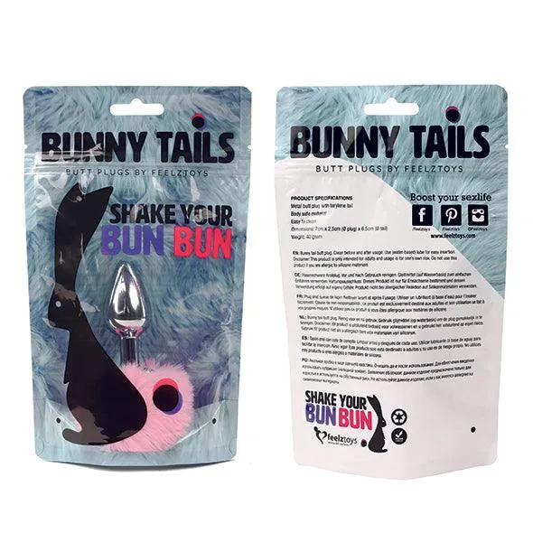 Lucidtoys Anal FeelzToys Bunny Tails Butt Plug Pink