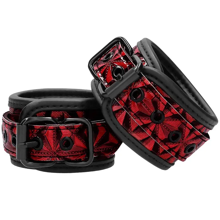 Luxury Hogtie Cuff Set in Burgundy Shots Toys Female Sex Toys Luxury Hogtie Cuff Set in Burgundy Shots Toys Female Sex Toys