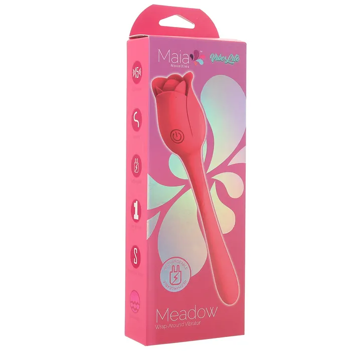Maia Vibrators Meadow Wrap Around Rose Vibe