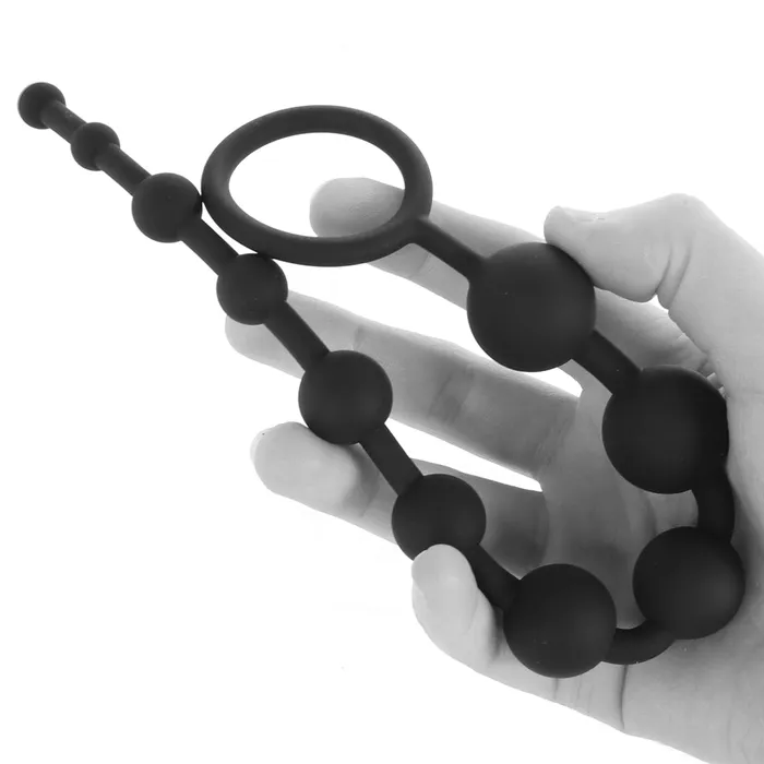 Male Sex Toys Blush Anal Adventures Platinum Silicone Anal Beads Male Sex Toys Blush Anal Adventures Platinum Silicone Anal Beads
