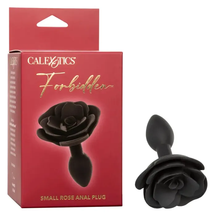 Male Sex Toys CalExotics Forbidden Small Rose Anal Plug