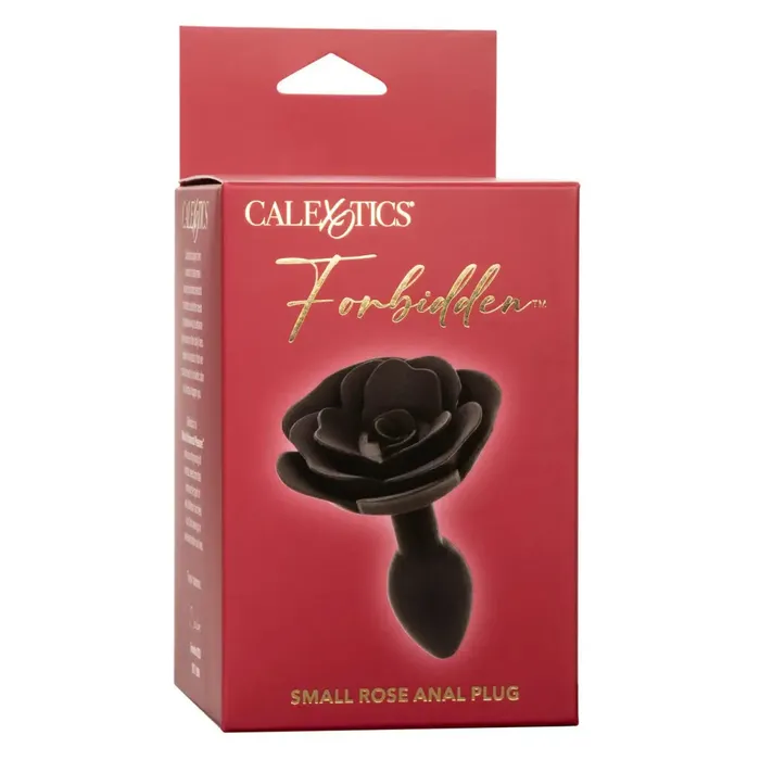 Male Sex Toys CalExotics Forbidden Small Rose Anal Plug