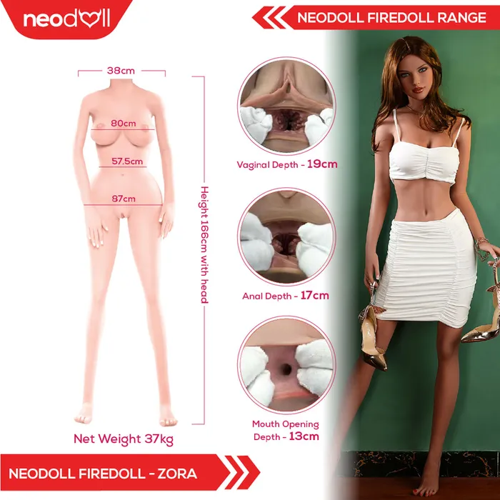 Male Sex Toys Fire Doll Fire Doll Zora Realistic Sex Doll Gel Breast 166cm Articulated Hand Light Tan