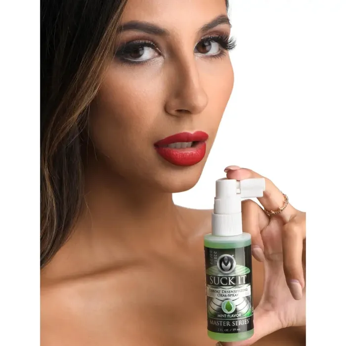Male Sex Toys Master Series Suck It Throat Desensitizing Oral Sex Spray 2 Oz Male Sex Toys Master Series Suck It Throat Desensitizing Oral Sex Spray 2 Oz