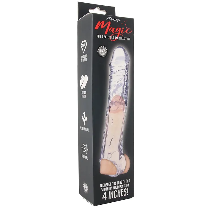 Male Sex Toys Nasstoys Magic 4 Inch Penis Extender and Ball Strap
