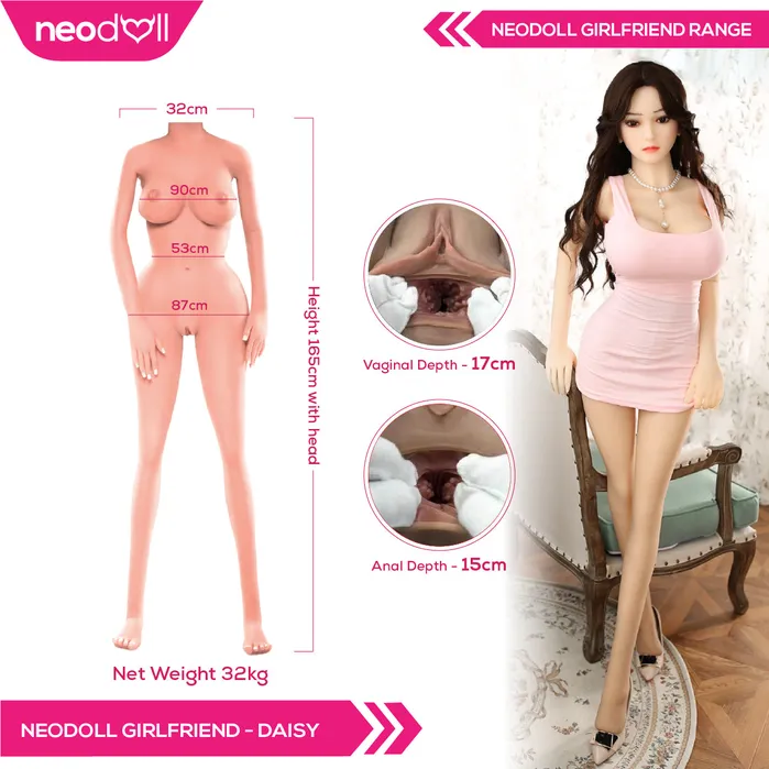 Male Sex Toys Neodoll Girlfriend Daisy Realistic Sex Doll 165cm Natural Neodoll Male Sex Toys Neodoll Girlfriend Daisy Realistic Sex Doll 165cm Natural Neodoll