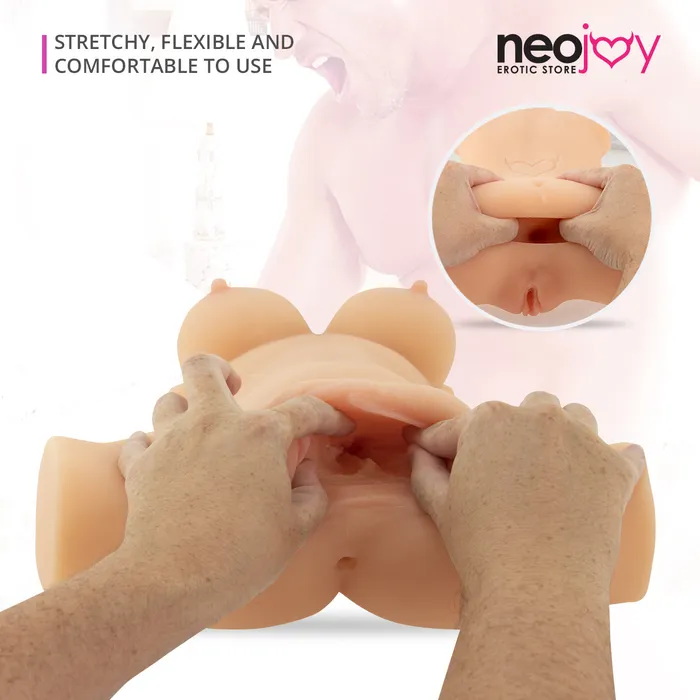 Male Sex Toys Neojoy Neojoy Candy Cummin Realistic Sex Doll Vagina and Ass TPE Flesh Medium 75Kg
