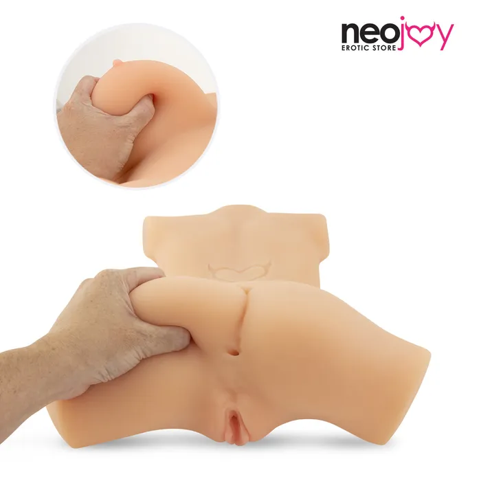 Male Sex Toys Neojoy Neojoy Candy Cummin Realistic Sex Doll Vagina and Ass TPE Flesh Medium 75Kg